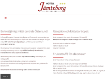 Tablet Screenshot of jamteborg.se